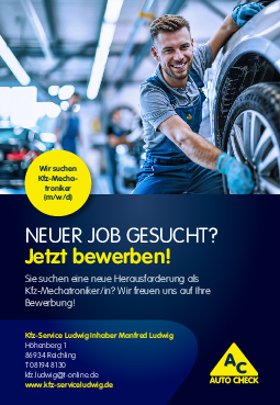 Stellenanzeige bei Kfz-Service Ludwig PDF-Datei Stellenanzeige bei Kfz-Service Ludwig